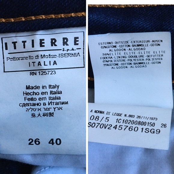 Just Cavalli Dark Wash Blue Denim Skinny Jeans 26 - Picture 11 of 17